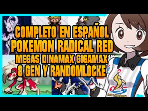 ⭐EL MEJOR HACK ROM⭐ POKÉMON RADICAL RED en ESPAÑOL GBA