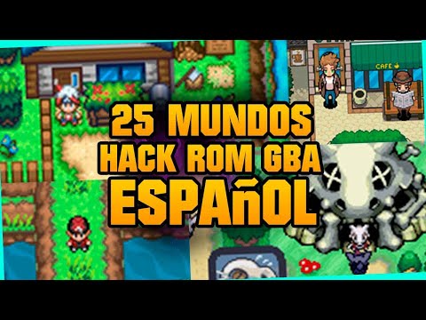 NUEVA HISTORIA Y 25 MUNDOS en este HACK ROM Pokémon GBA en ESPAÑOL