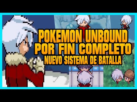 ⭐HACK ROM MÁS ESPERADO con MEGAS por fin COMPLETO⭐ POKÉMON UNBOUND GBA