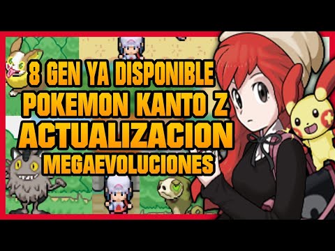 ⚡️Pokémon KANTO Z⚡️Español GBA con OCTAVA GEN¡ 2021 Hack rom