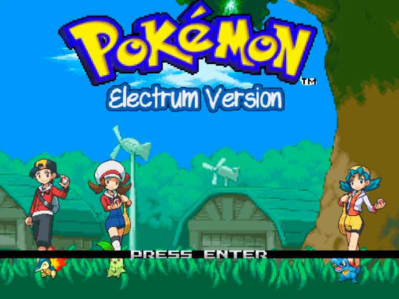 Pokémon Electrum Version.