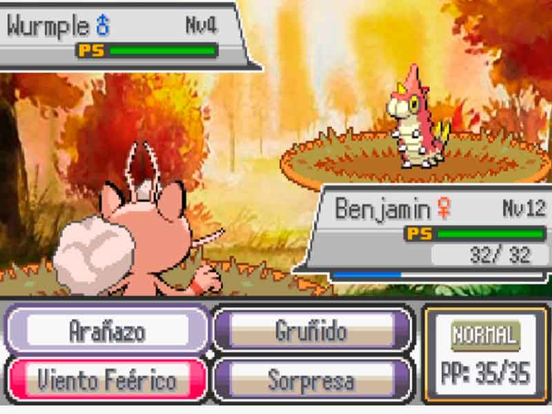 Pokémon Polvareda Fangame en Español.