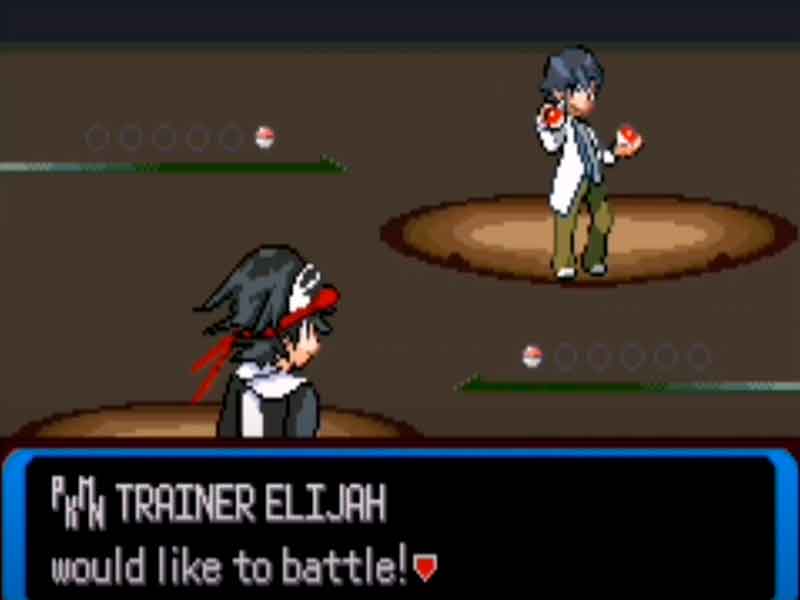 Pokemon resolute GBA.
