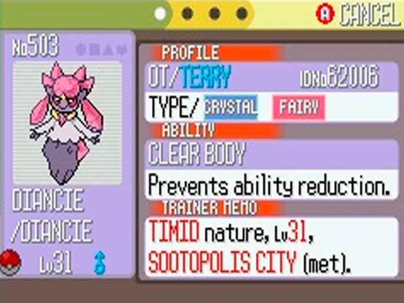 Pokémon Ruby Renev GBA.