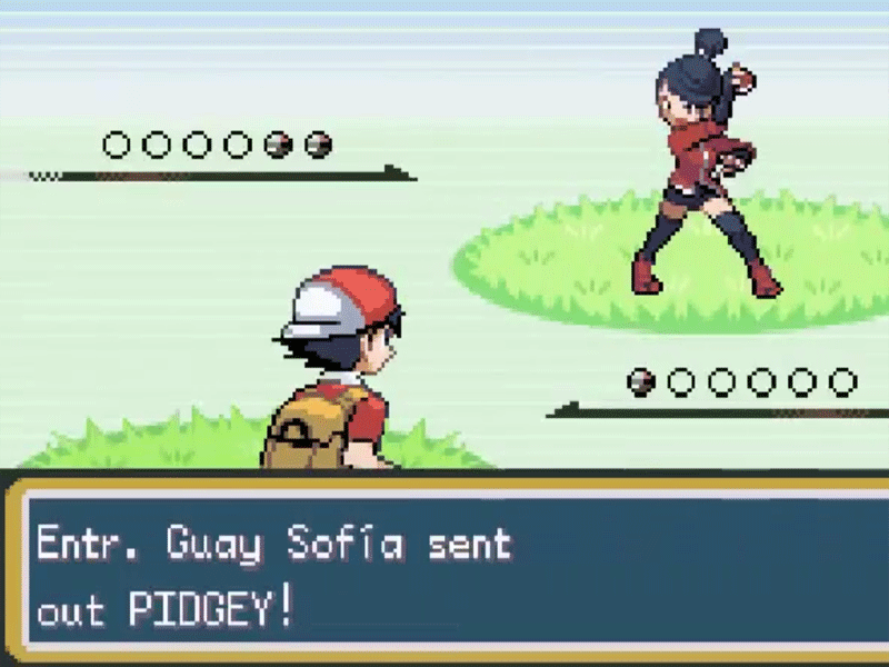 Remake Pokémon Rainbow GBA.