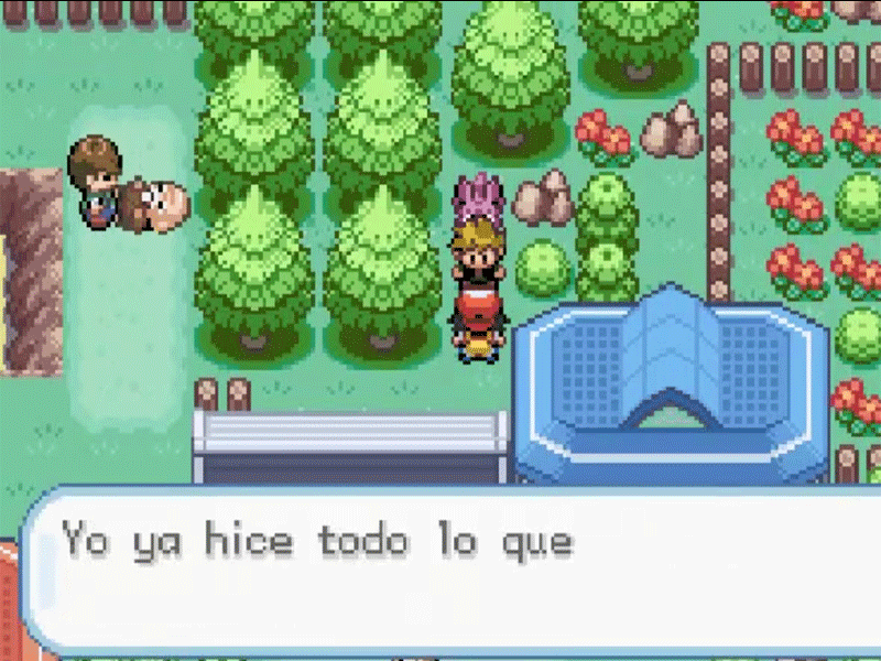 Remake Pokémon Rainbow GBA.