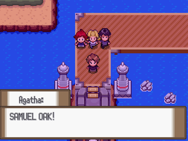 The first journey: Pokémon Oak Adventure