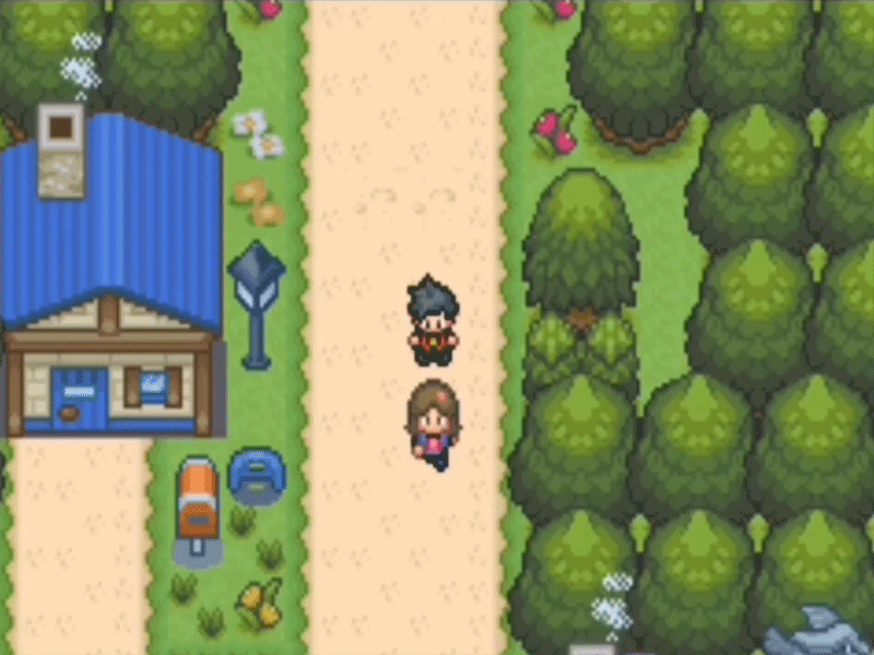Pokémon Sovereign of the Skies GBA.