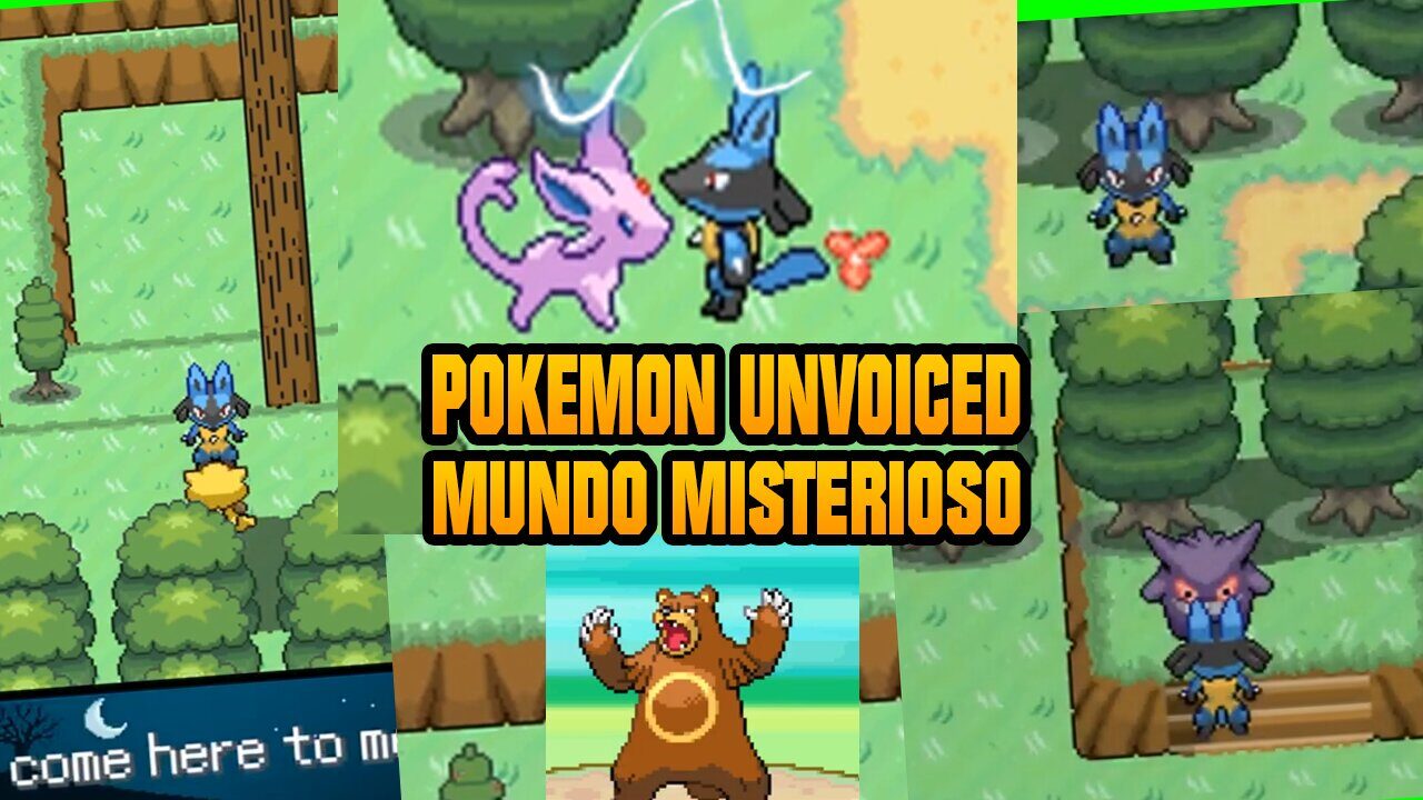Pokémon Unvoiced estilo MUNDO MISTERIOSO