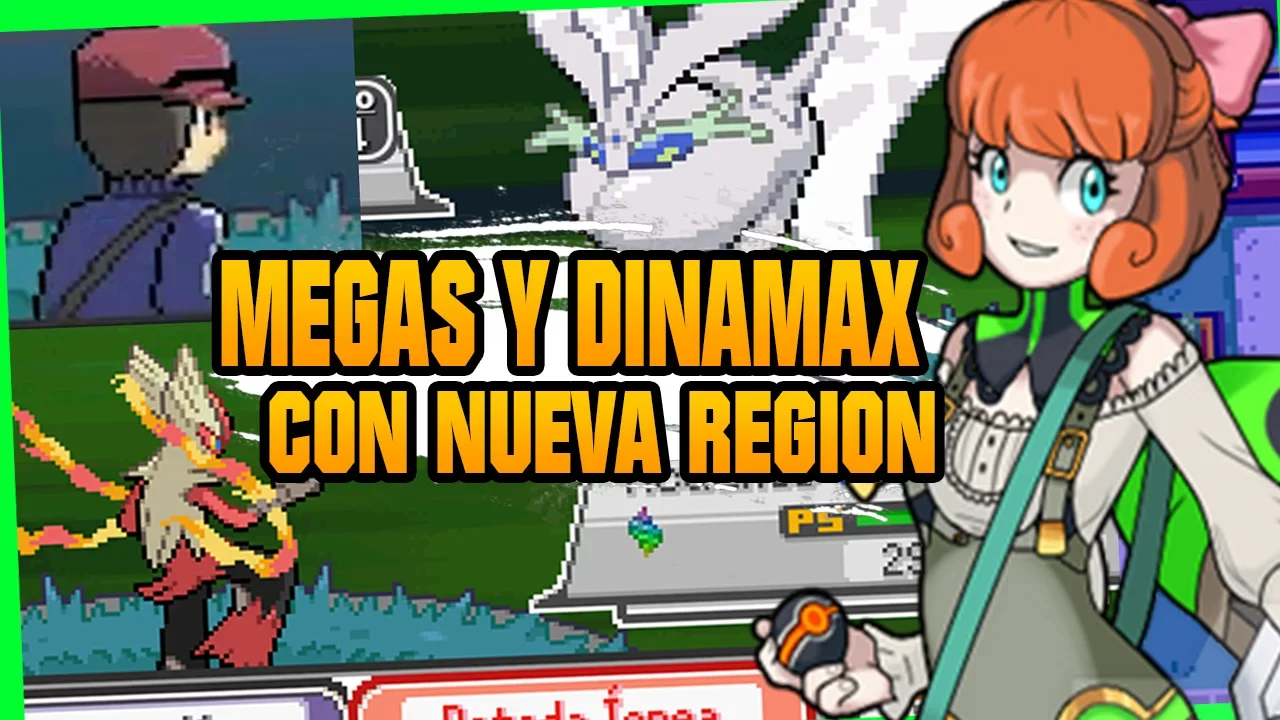 Pokémon Firelect with Megas and Dinamax.