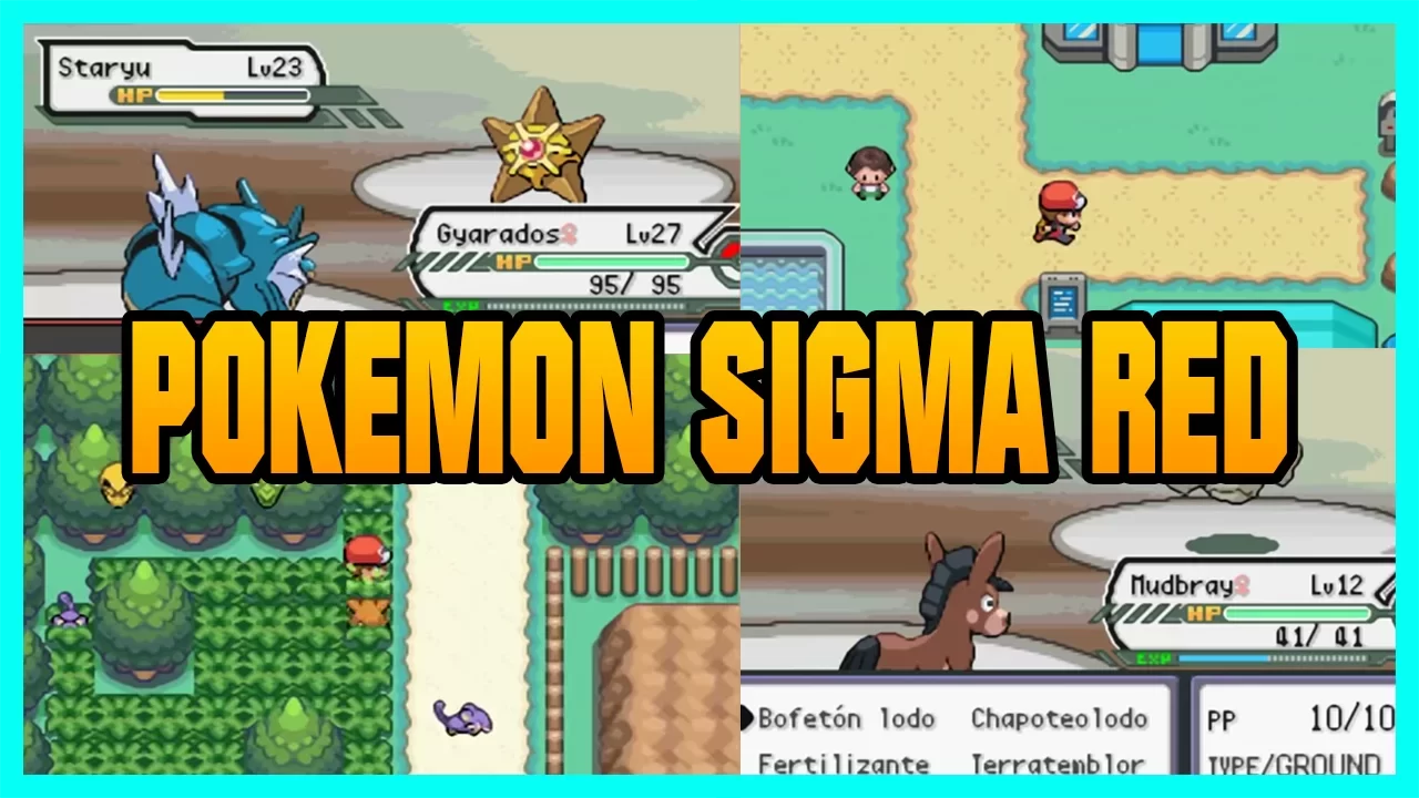 Melancólico traición pestaña Pokémon Sigma Red Español Remake GBA » PokeMundo