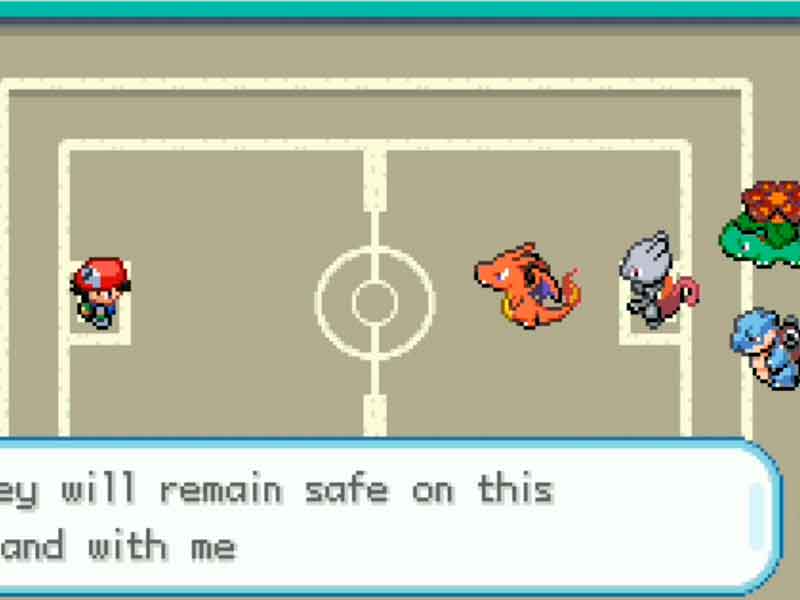 Pokemon Ash Kanto: Mewtwo Strikes Back.