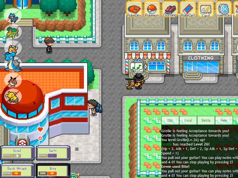 Pokémon New Age Online for PC.