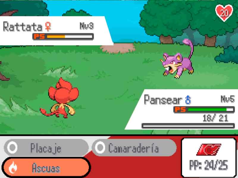 Pokémon Luck en Español.