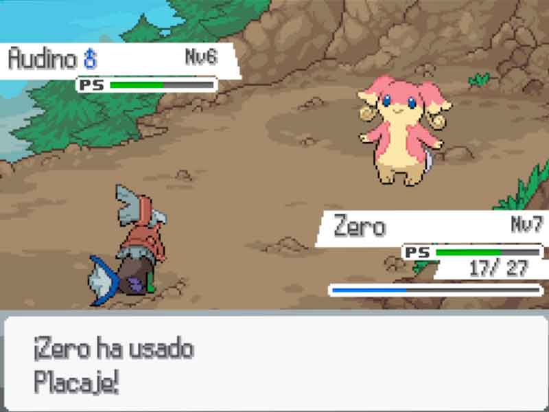 Pokémon Reset in English.