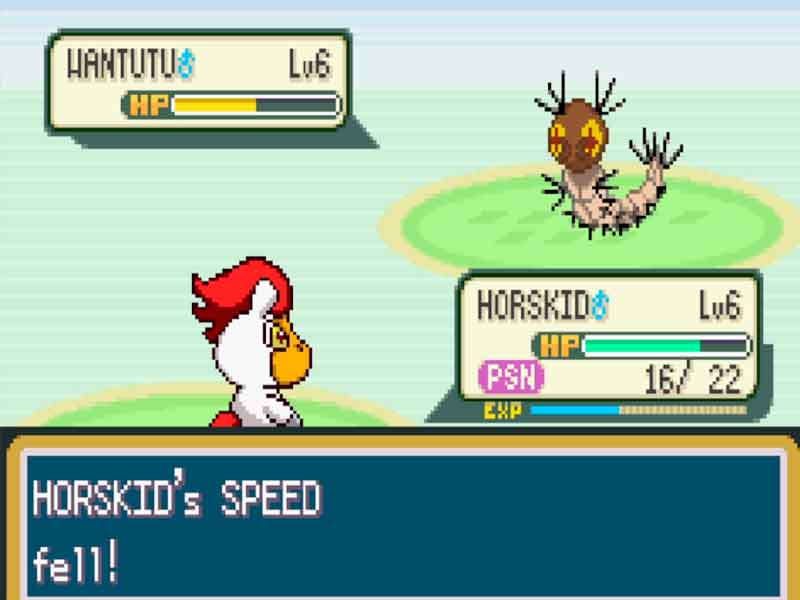 Pokémon Golden Flutter GBA.