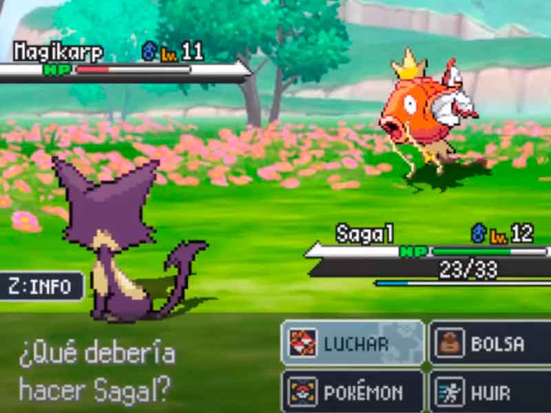 Pokémon Zenit in English.