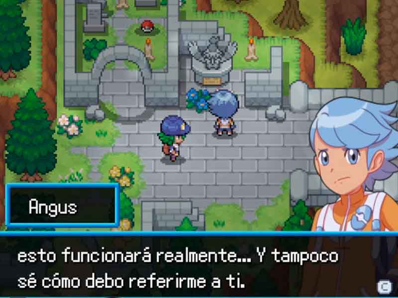 Pokémon Berilo con gráficos NDS