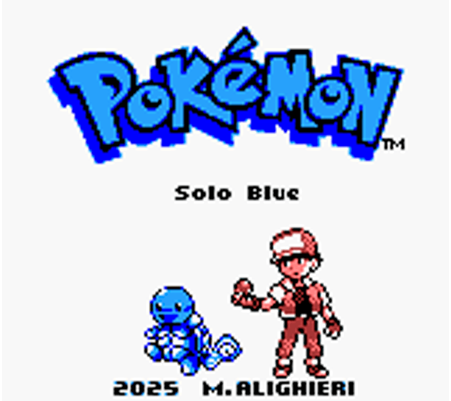 Pokémon Solo Blue