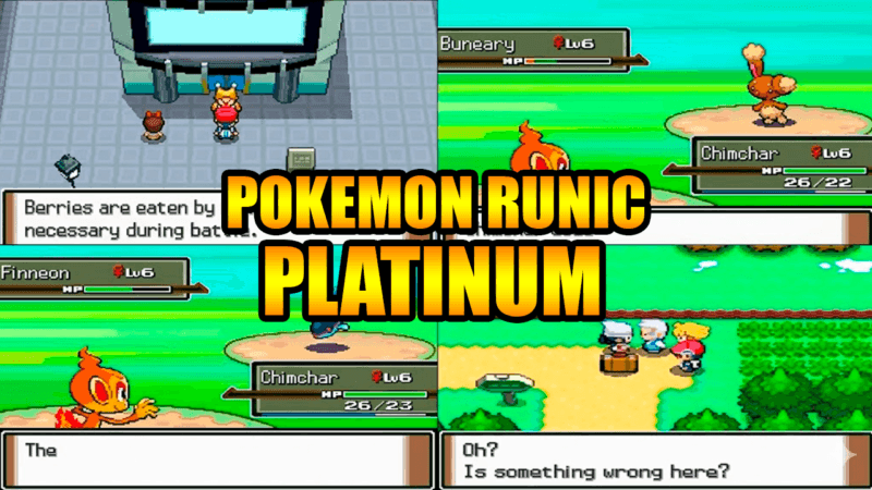 Pokémon Runic Platinum NDS
